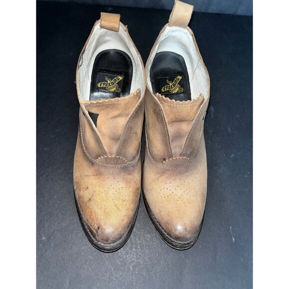 Freebird Brown Ankle Boots - Picture 4 of 13